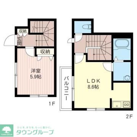シャーメゾン・コーエーの物件間取画像